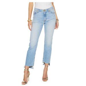 RAMY BROOK Helena Miranda High Rise Straight Leg Distressed Jeans Size 25